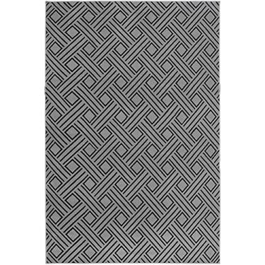 Imagem de Tapete para Sala Herat Adana Geométrico Cinza 2,00X3,00M - Kriar Tapetes