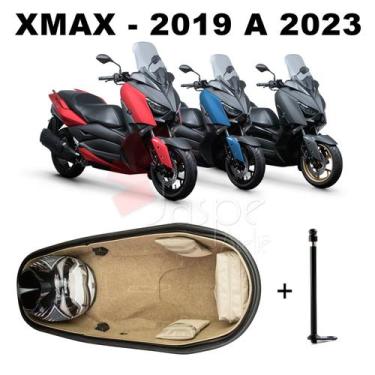 Imagem de Forração Yamaha Xmax 250 Kit Forro Premium Bege + 1 Antena - Jaspe Ate