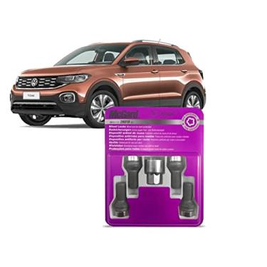 Imagem de Parafuso Antifurto Trava Porca de Roda VW T Cross Nivus TAOS POLO SEGURO CONTRA ROUBO ORIGINAL RESISTENTE 28018 SU TRADICIONAL