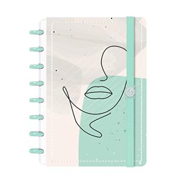 Imagem de Caderno De Disco ISCOOL Inteligente Face Linear Verde P