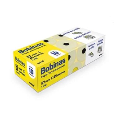 Imagem de Bobina Para Cartão De Crédito - Caixa Com 10 Un