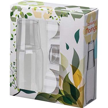 Imagem de Moringa Transparente Boccati com 4 Copos Inquebrável