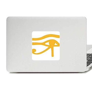 Imagem de Adesivo de vinil com estampa de olho do Egito Antigo Adesivo para laptop Decoração de PC