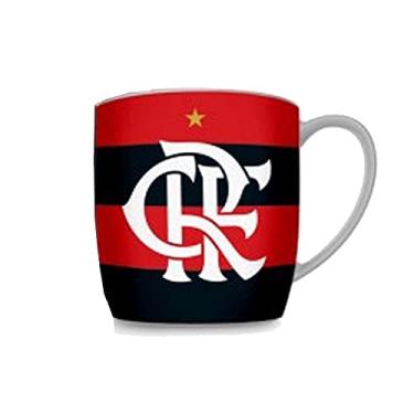 Imagem de Caneca Flamengo de Porcelana CRF Estrela 360ml UN