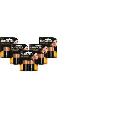 Imagem de Kit 10 Pilhas C Media Alcalina Duracell Lr14 1.5V Brinquedo
