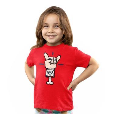 Imagem de Camiseta Infantil Menino Menina Punk Da Mamãe Rock Criança - Hipsters