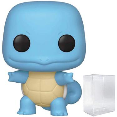 Imagem de Pokemon: Boneco Pop! de vinil do Squirtle (inclui capa protetora de caixa pop)