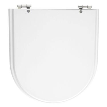Imagem de Assento Sanitário Calypso Branco Tampa para Vaso Incepa de Poliéster
