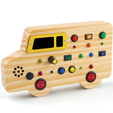 YIJU Jogos de quebra-cabeça de madeira, brinquedos de aprendizagem para educação  infantil, quebra-cabeça de animais de madeira para presentes de, garota