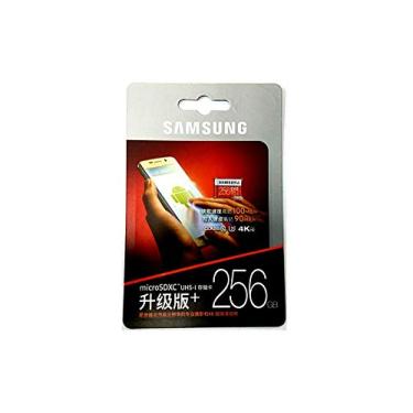 Imagem de Cartão Micro Sdxc Samsung Evo Plus 256gb 100mb/s U3 Grava em 4K + Adaptador e Leitor de cartão