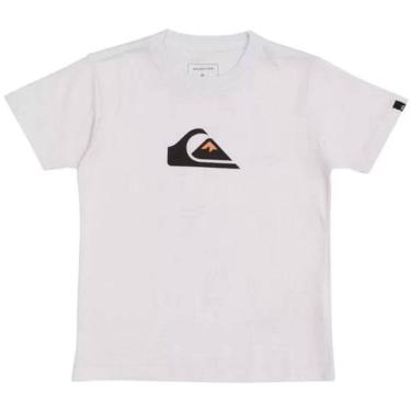 Imagem de Camiseta Quiksilver Comp Logo Kd Juvenil - Branco