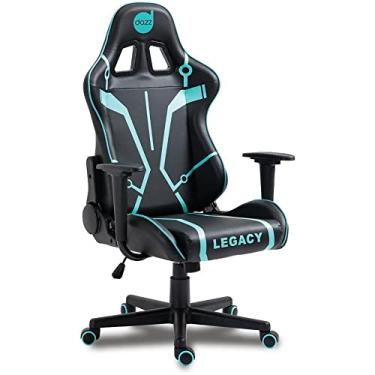 Imagem de Cadeira Gamer Legacy Series, Preto/Azul, Dazz, 62000144