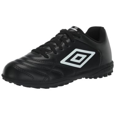 Imagem de Umbro Tênis de futebol unissex infantil Classico Xi Tf Jr, Preto/branco, 19 BR