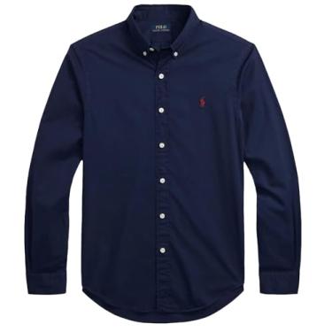 Imagem de Polo Ralph Lauren Camiseta masculina de manga curta, Ralph Lauren, azul-marinho, M