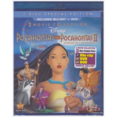 Imagem de Pocahontas Two-Movie Special Edition (Pocahontas / Pocahontas II: Journey To A New World) (Three-Disc Blu-ray/DVD Combo in Blu-ray Packaging)