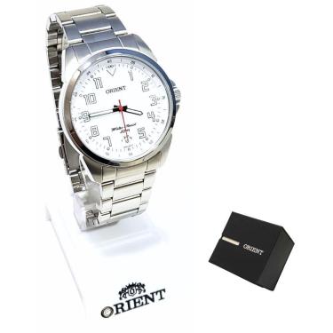 Imagem de Relógio Orient Masculino Analógico Prateado MBSS1154A S2SX