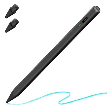 Imagem de Caneta para iPad, Palm Rejection & Tilt Active Digital Tablet iPad Stylus Pencil para Apple iPad 2018-2023, iPad 6/7/8/9/10ª geração Pro 11/32.8 cm Air 3/4/5 Mini 5/6