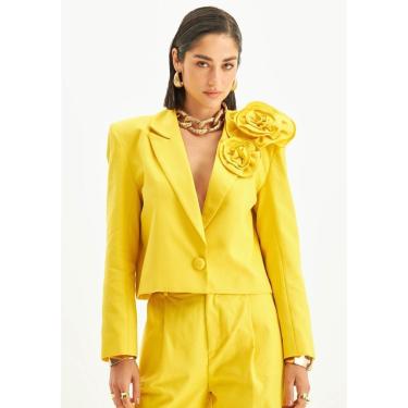 Imagem de Blazer Alfaiataria Transpassado Lança Perfume-Feminino