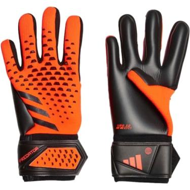 Imagem de adidas Luvas de goleiro unissex da liga solar laranja/preto/preto 9