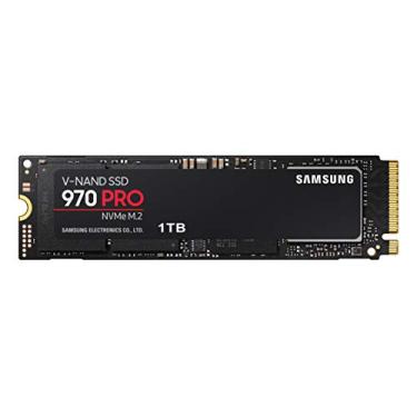 Imagem de SAMSUNG SSD 970 Pro 1TB - Interface M.2 NVMe Drive de estado sólido interno com tecnologia V-NAND (MZ-V7P1T0BW) Preto/Vermelho