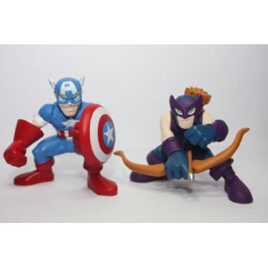Imagem de Marvel Super Hero Squad: Hawkeye e Capitão América