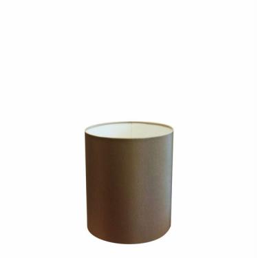 Imagem de Cúpula Abajur Cilíndrica Cp-8001 Ø13x15cm Cáqui