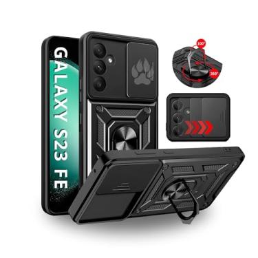 Imagem de Capa Capinha Armor Anti Impacto Ring Luxo Para Galaxy S23 FE (Tela 6.4) + Anel Giratório + Proteção De Câmera - Proteção Militar