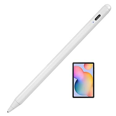 Imagem de Caneta Stylus Google Pixel XL, caneta capacitiva digital ativa para Google Pixel XL com ponta fina de alta precisão, controle de toque e recarregável tipo C, boa para desenhar e escrever, branca