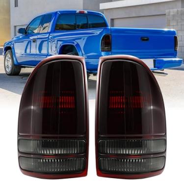 Imagem de Luz traseira USR 97-04 Dakota PickUp – Par de lâmpadas traseiras (esquerda + direita) - compatível com caminhonete Dodge Dakota 1997-2004 todos os modelos/acabamentos (luzes traseiras vermelhas
