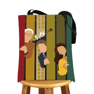 Imagem de G2TUP Murders TV Show Tote Bag Arconia Gifts Mabel Oliver Charles Gifts OMITB Merchandise OMITB Gifts, Vermelho, verde, Large