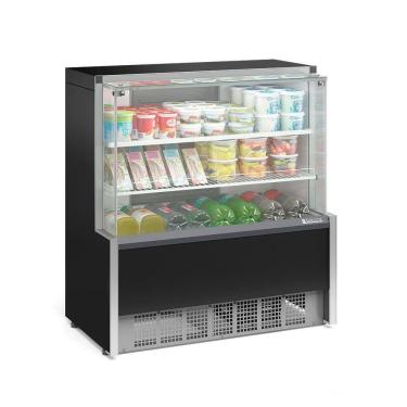 Imagem de Balcão Refrigerado Gpsa110r Gelopar Aurora 1 Placa Fria 1,07mt Preto 110v