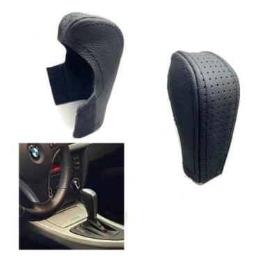 Imagem de Capa de Couro Manopla Câmbio Automático Bmw Serie 1 116i 118i 120i 128