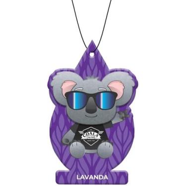 Imagem de Coala Odorizador Para Carro Folhinha Lavanda