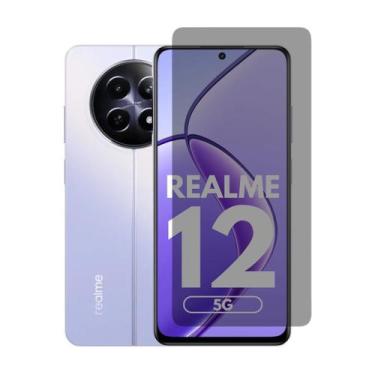 Imagem de Pelicula Proteção Gel Privativa Compatível Para Realme 12 5G - Distrib