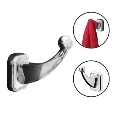 Imagem de Cabide Inox 304 1006 Italy Line Cromado Gancho 38mm Banheiro