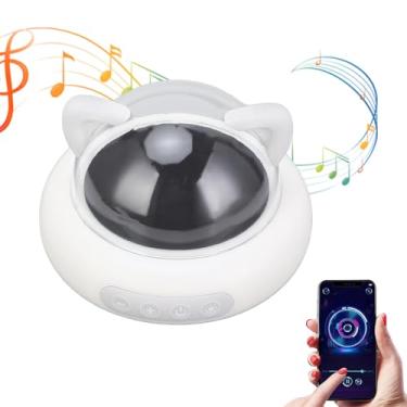 Imagem de Alto-falante Bluetooth, Alto-falantes OVNI Criativos Com Luz de Aquecimento de Som Surround de 360 ​​graus, Alto-falante Bluetooth Compacto Portátil para Ambientes Internos e