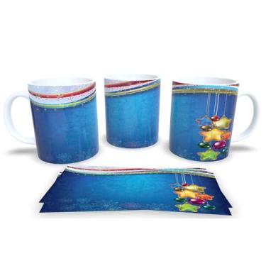 Imagem de Canecas de Porcelana Branca Personalizadas Natal 4 (Mod.79)