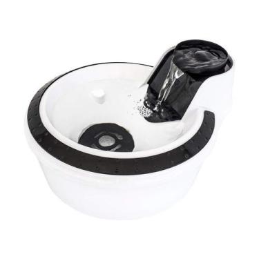 Imagem de Fonte PetLon Branco e Preto para Cães e Gatos - 110V