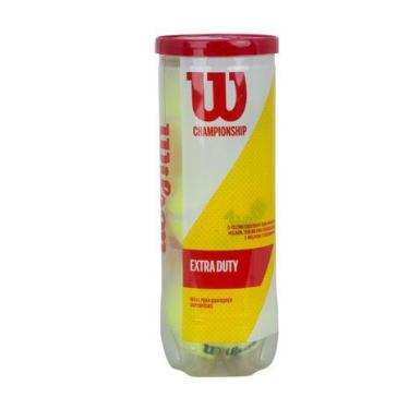 Imagem de Bola de Tênis Wilson Championship Extra Duty Tubo com 03 Bolas