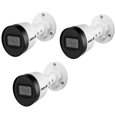 Imagem de kit 3 Câmera Ip Bullet Poe Intelbras Vip 1130b