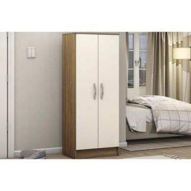Imagem de Armário Multiuso Lavanderia Viena c/ 2 Portas - Amendola/Off White - D