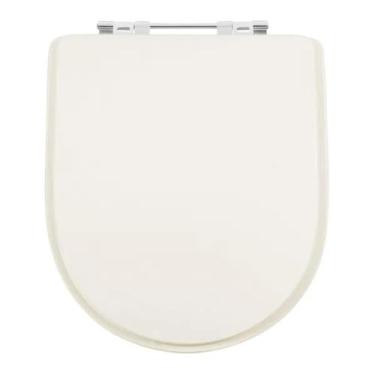 Imagem de Tampa De Vaso Sanitário Laqueado Belle Epoque Creme - Sicmol