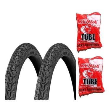 Imagem de 2 Pneu Levorin Vereda 26x1.1/2 Barra Forte Monark+ 2 Câmaras, Vereda