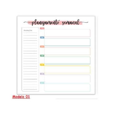 Imagem de Quadro Lousa Magnética Planner Imã Porta Recados - Equipe