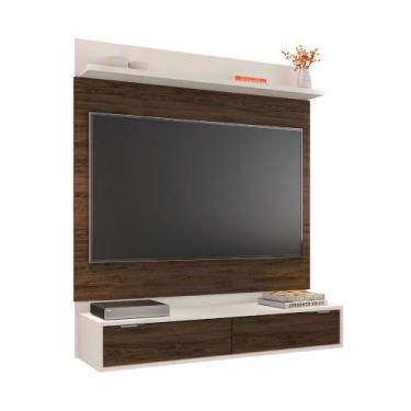 Imagem de Painel Uruguai Para Sala TV Até 55'' Suspenso Duas Portas - Móveis Leã