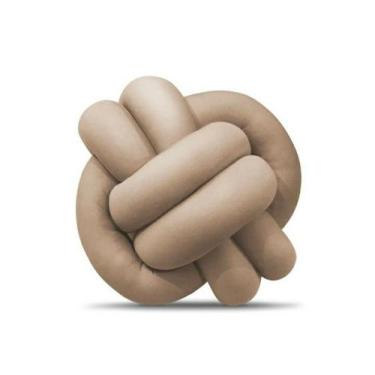 Imagem de Almofada Nó Nozinho  - Gaby Flor Confecções , Avelã