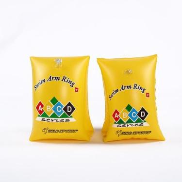 Imagem de Kit de Boias de Braços Gold Sports ABC Infantil - 2pcs, Amarelo, Único