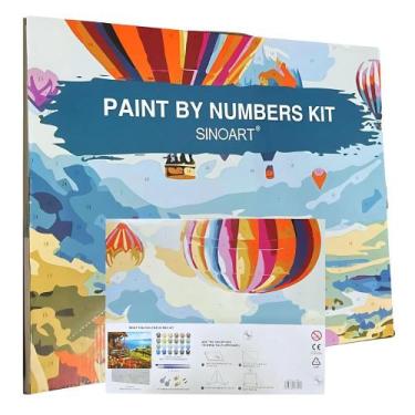 Imagem de Kit Pintura por Números Sinoart Astronauta 40x50cm