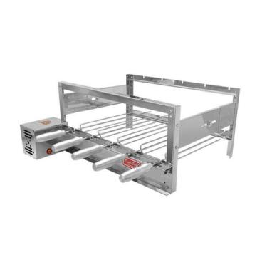 Imagem de Grill giratório e rotatório elétrico 5 espetos - SantiGrill