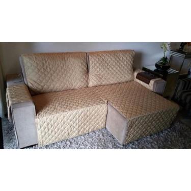 Imagem de Protetor de sofá assento sem contar os braços 2,00 2 modulos retrátil 